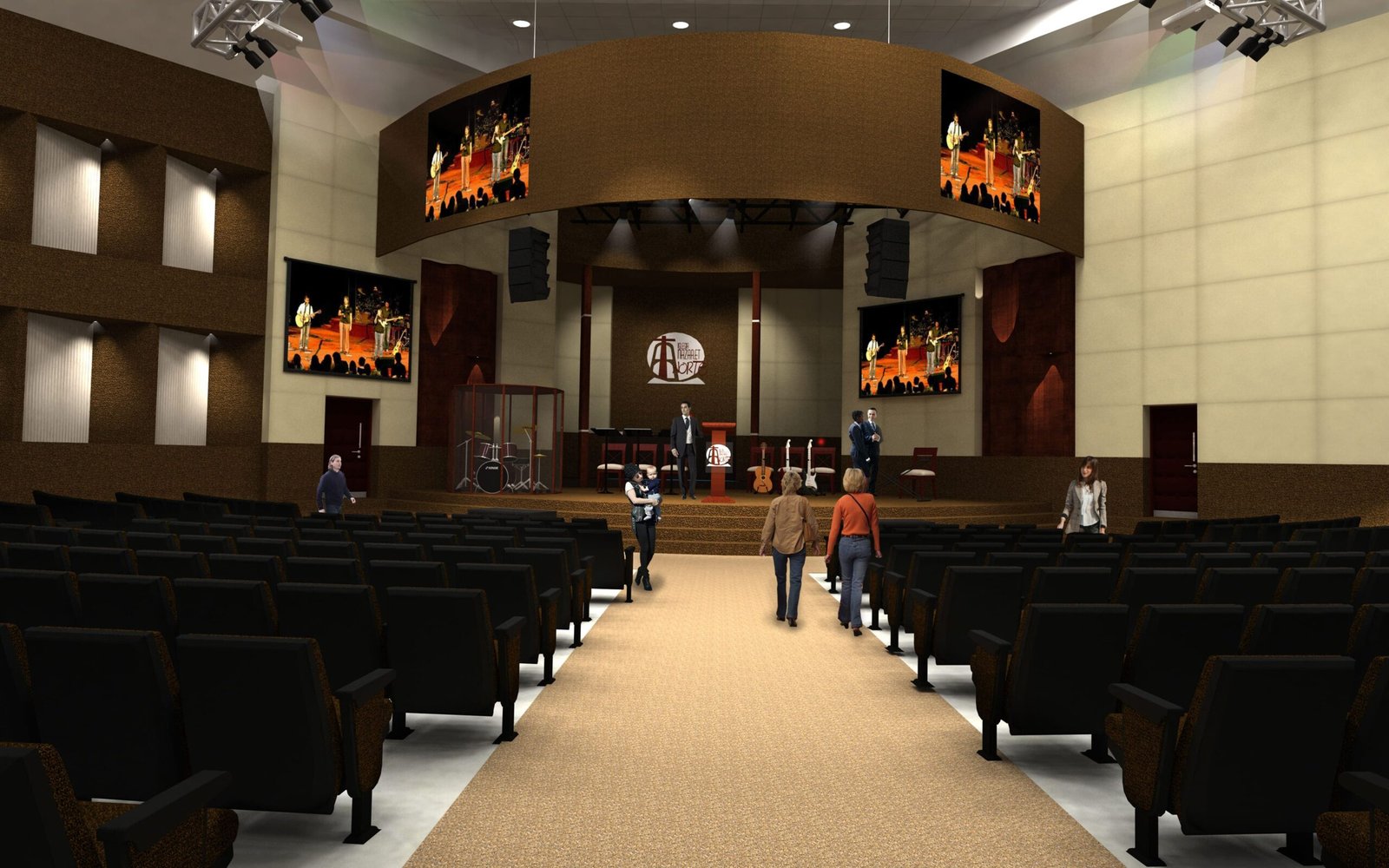 Auditorio Nazaret Norte - Guatemala - Arquitectura Sion