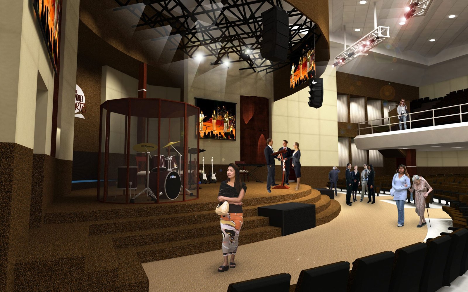 Auditorio Nazaret Norte - Guatemala - Arquitectura Sion