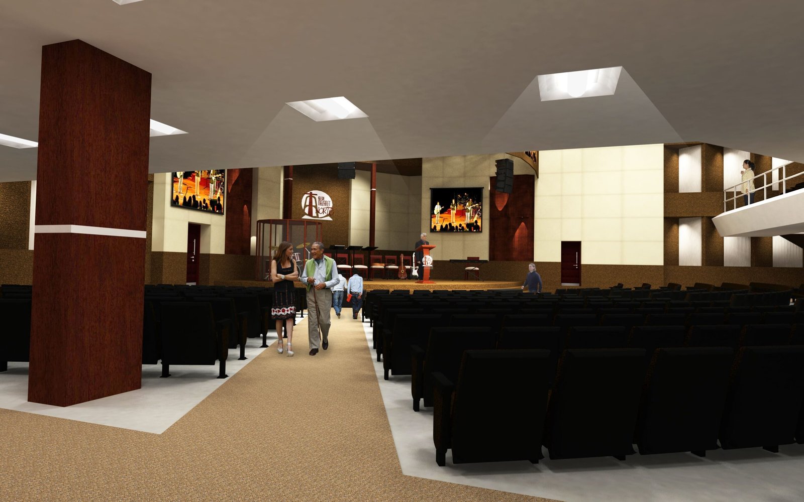 Auditorio Nazaret Norte - Guatemala - Arquitectura Sion