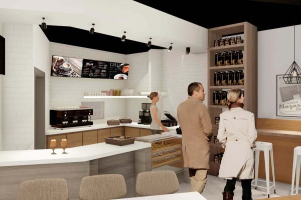 Cafetería Nazaret Central - Desarrollo